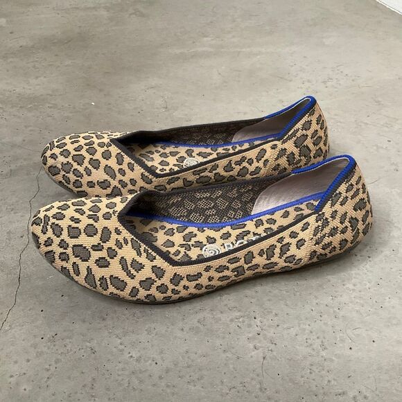 Rothy’s Cheetah Round Toe Flats - Picture 3 of 8